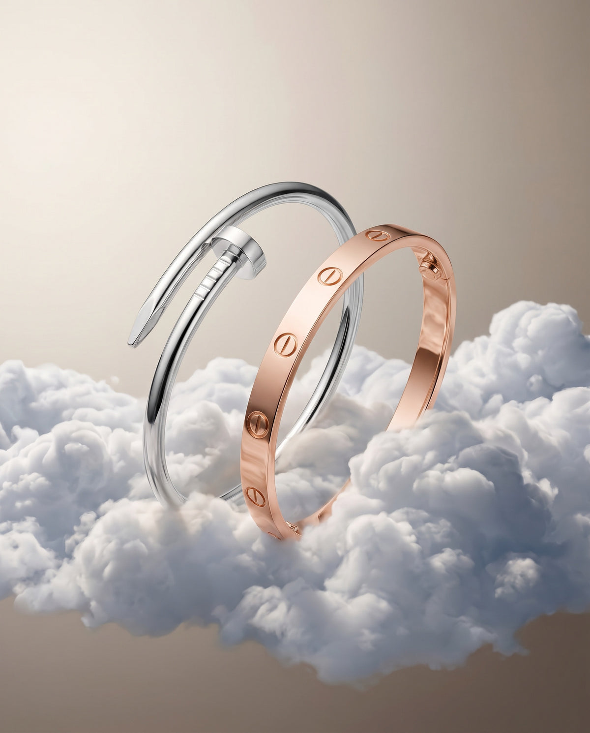 Bracelets Cartier homme sur des nuages