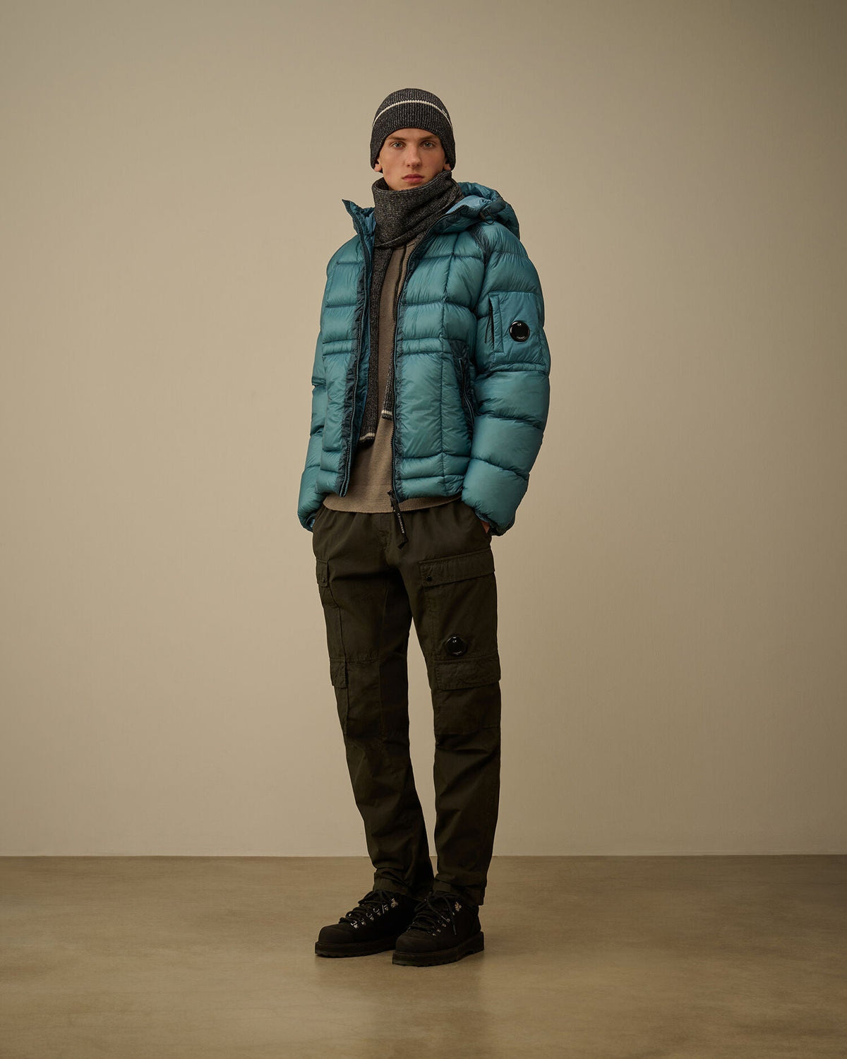 CP Company Bleu · Doudoune