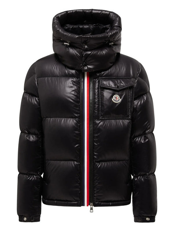 Moncler Noir Brillant · Doudoune à capuche