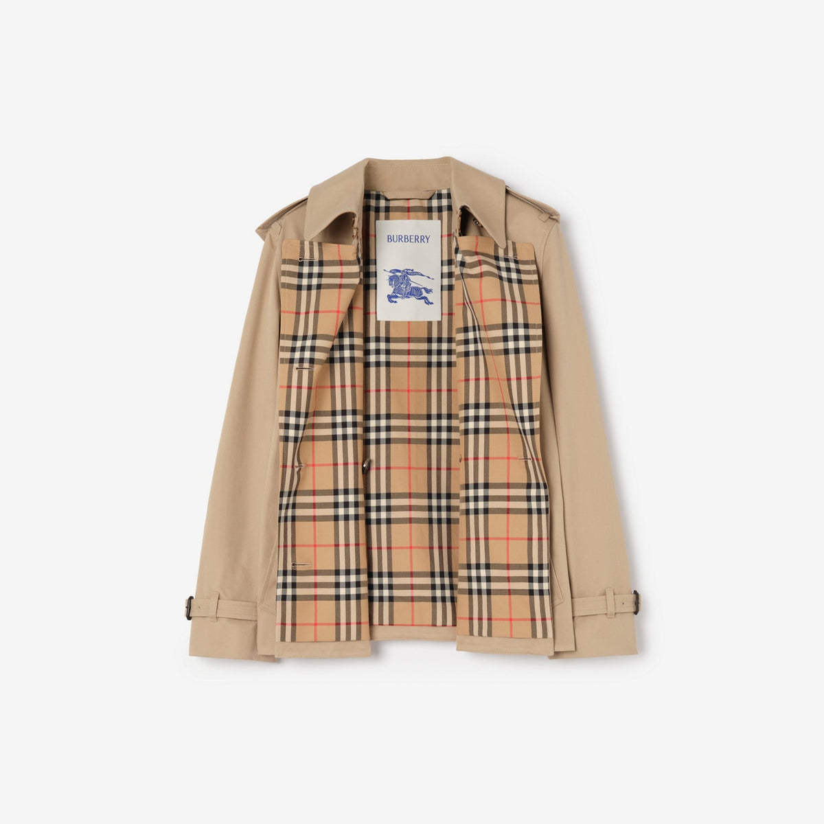 Burberry Lakefield Beige Miel · Veste trench