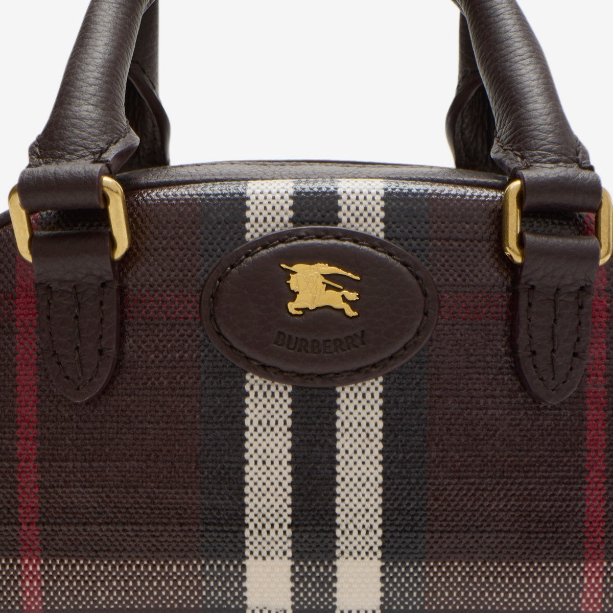 Burberry Highlands Mini Bowling Bag Black
