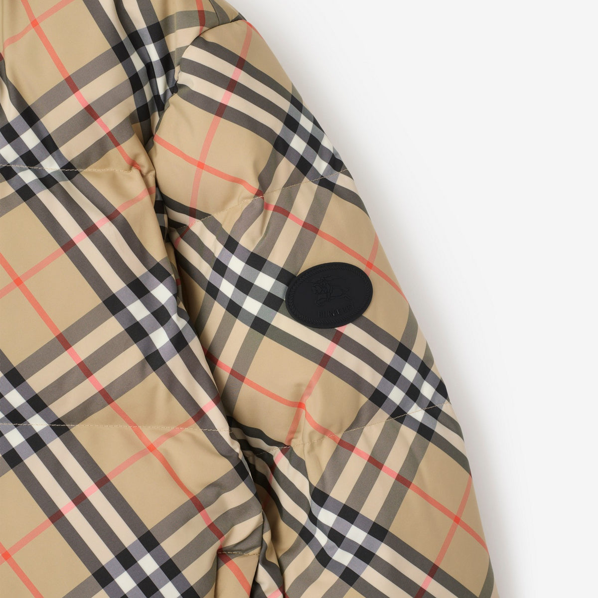 Burberry Ambleside Check Sable · Doudoune