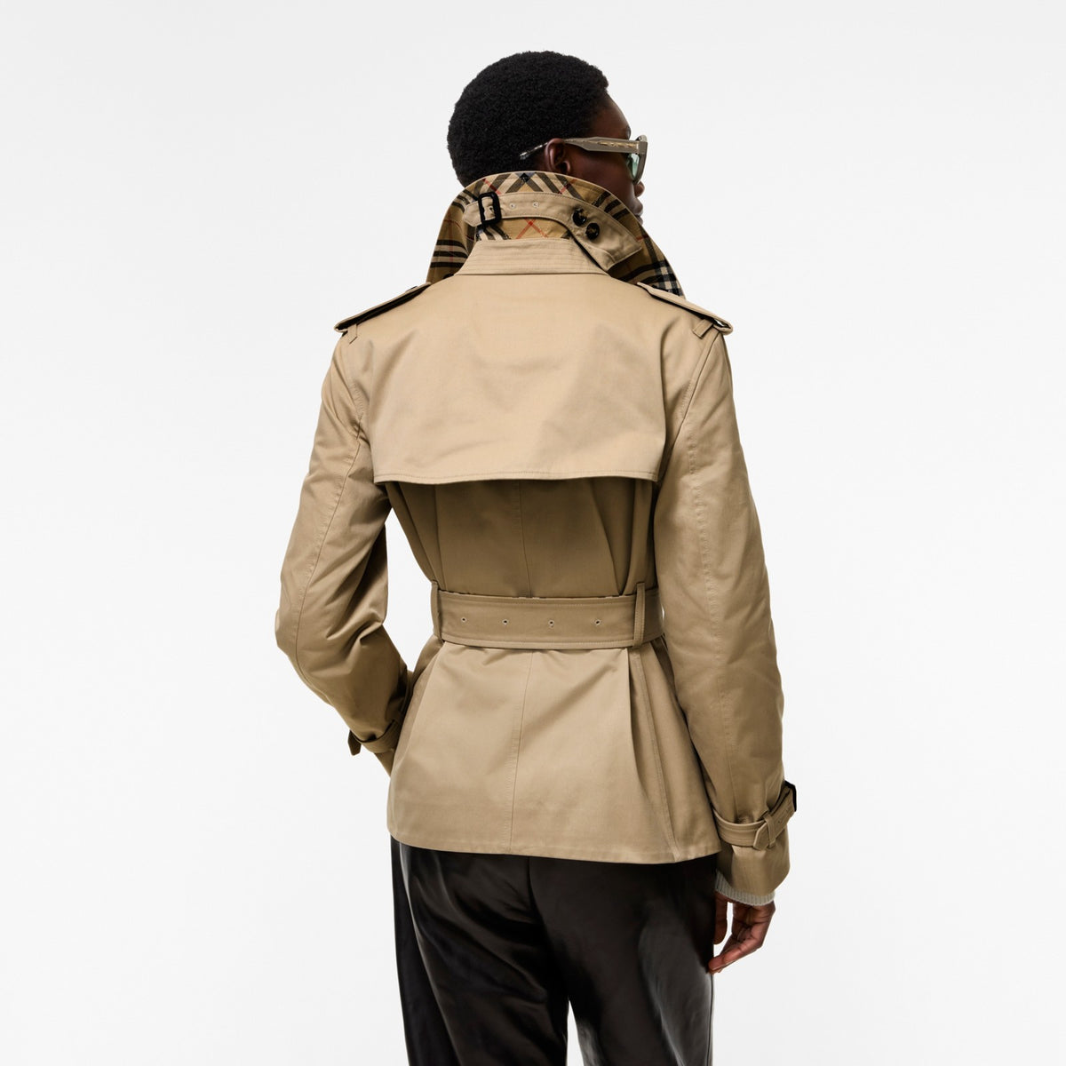 Burberry Lakefield Beige Miel · Veste trench