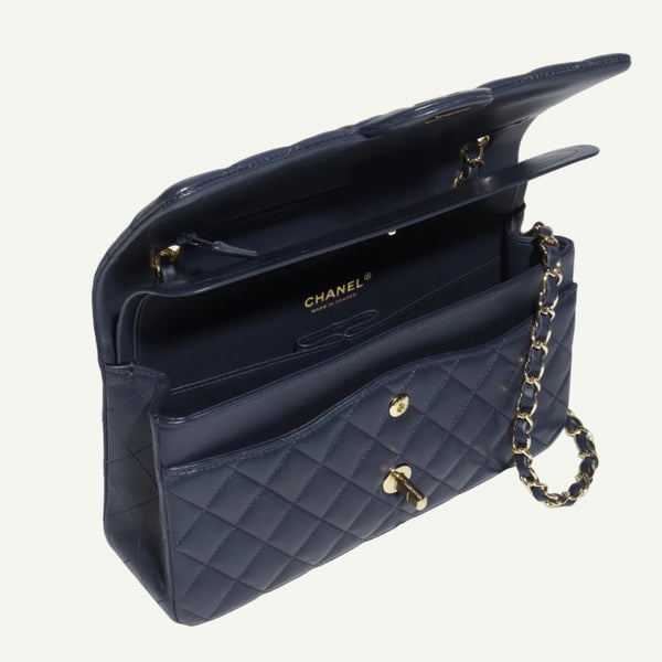 Chanel Classic 11.12 Bag Midnight Blue