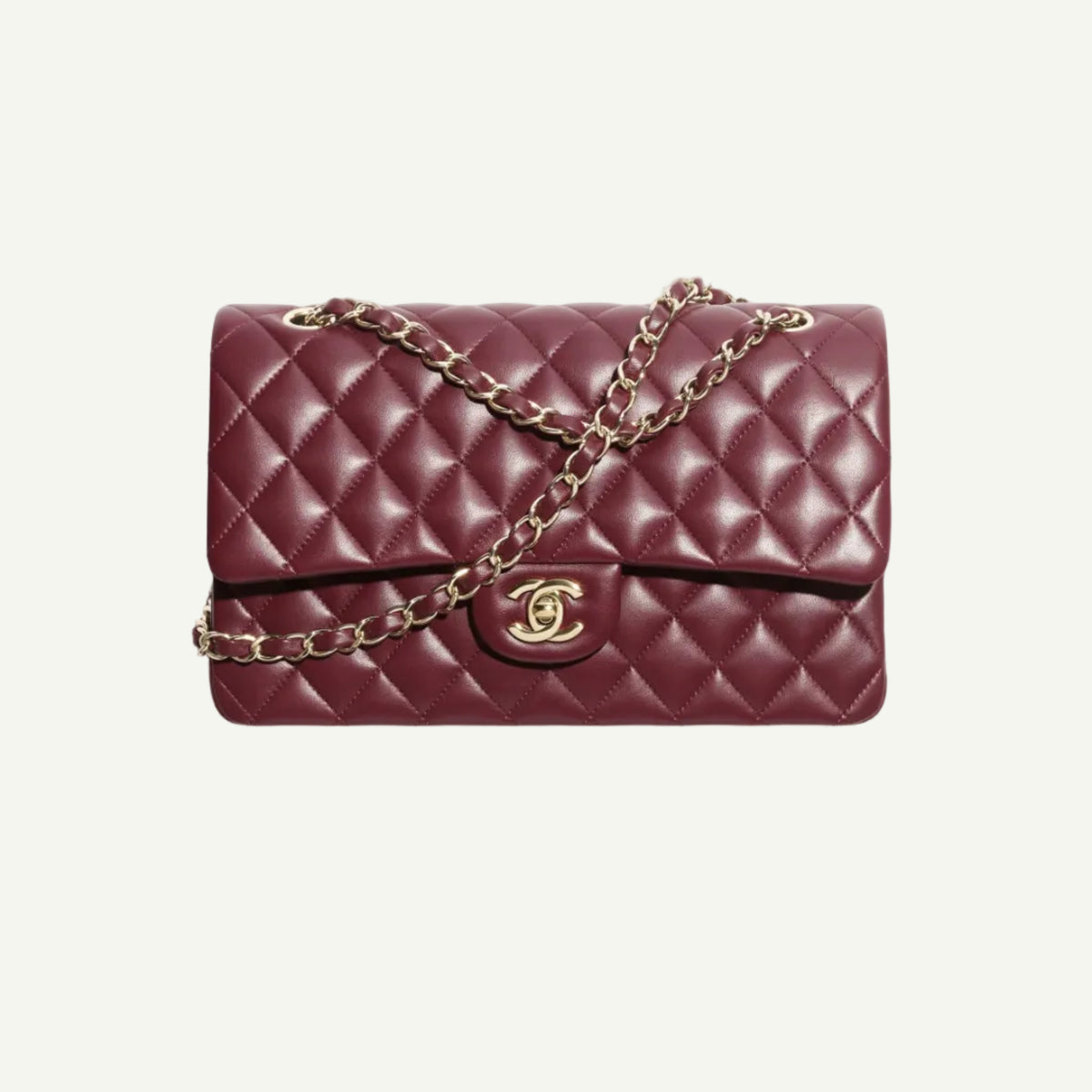 Chanel Classic 11.12 Bag Burgundy