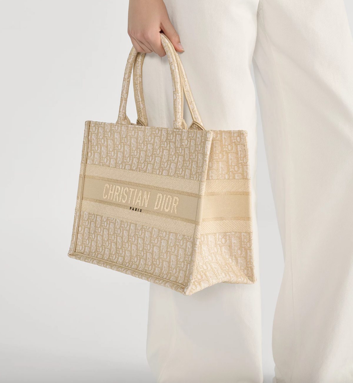 Dior Book Tote Medium Bag Beige