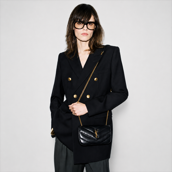 Saint Laurent Loulou Mini Bag Black