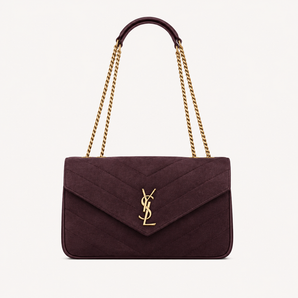 Saint Laurent Loulou Small Quilted Bag Black