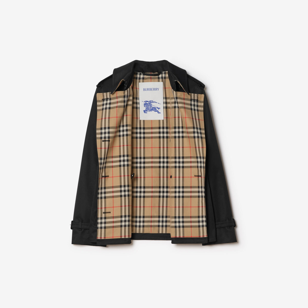 Burberry Lakefield Noir · Veste trench