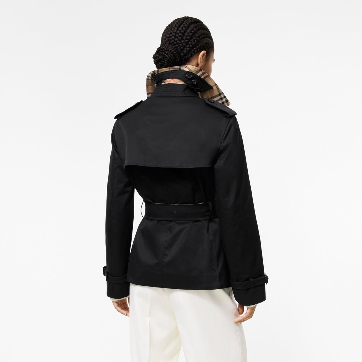 Burberry Lakefield Noir · Veste trench