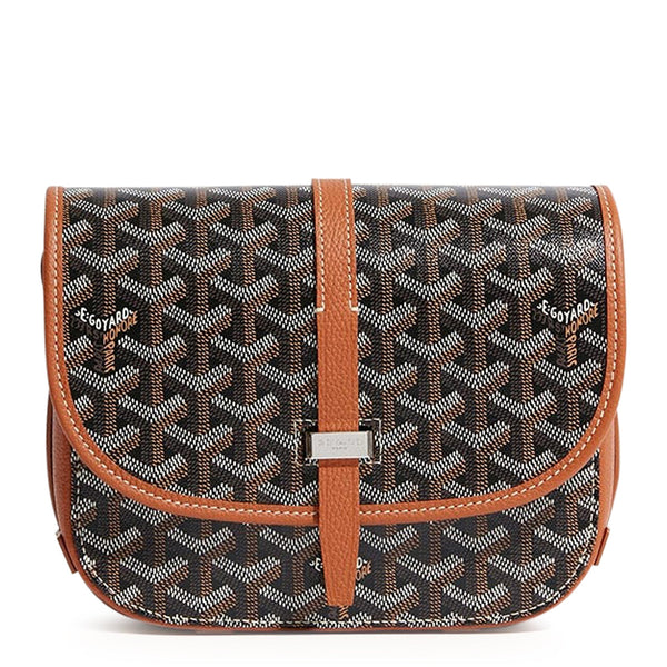 Goyard Black and Camel Bag
