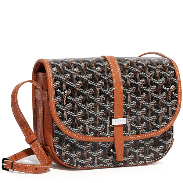 Goyard Black and Camel Bag