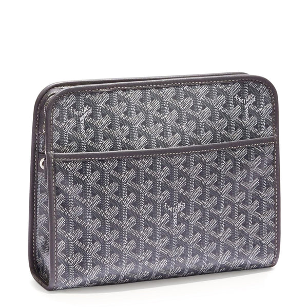 Goyard Grey Pouch