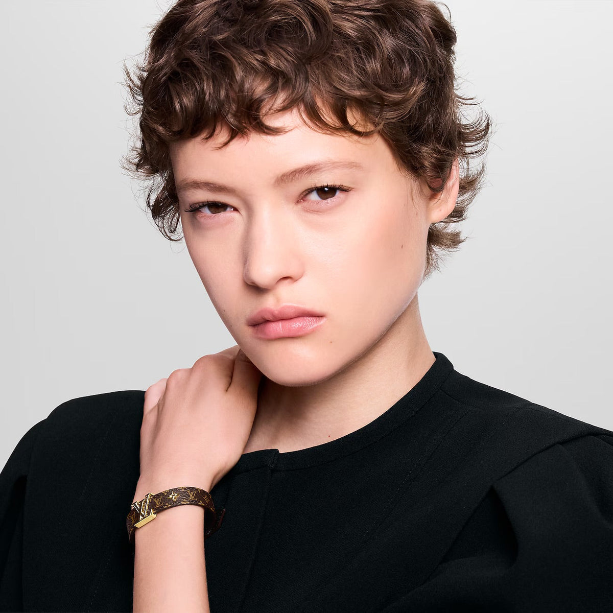 LV - Bracelet LV Iconic Marron