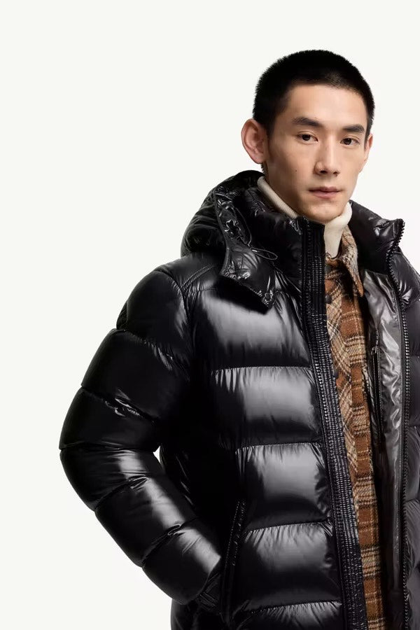 Moncler Maya Noir · Doudoune à capuche