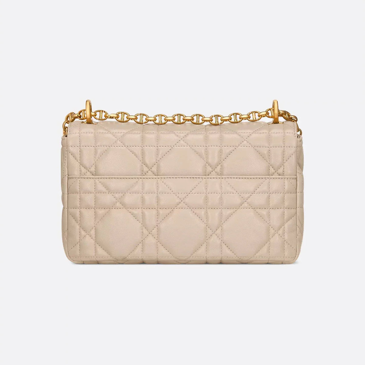 Dior Soft Caro Medium Bag Beige