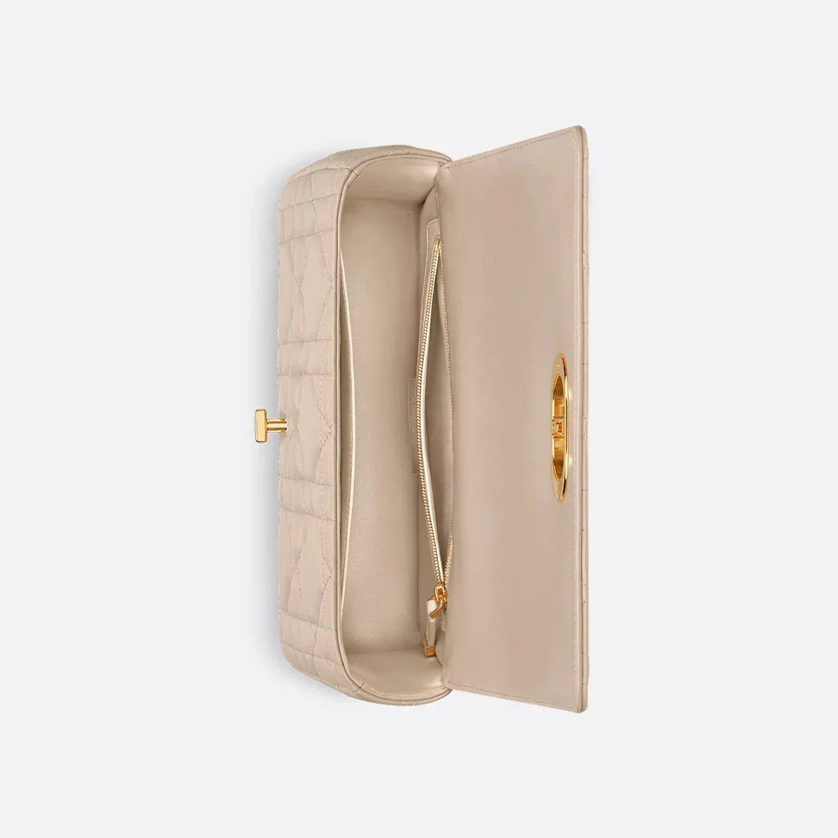 Dior Soft Caro Medium Bag Beige