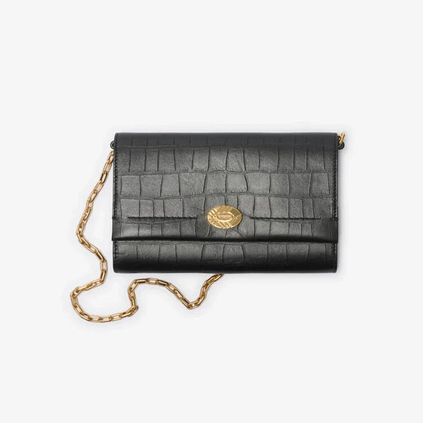 Burberry Cotswolds Chain Wallet Black