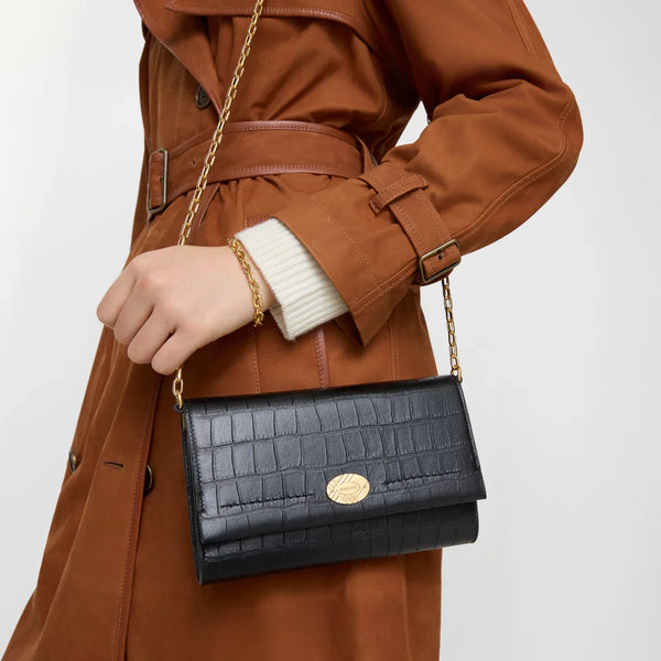 Burberry Cotswolds Chain Wallet Black