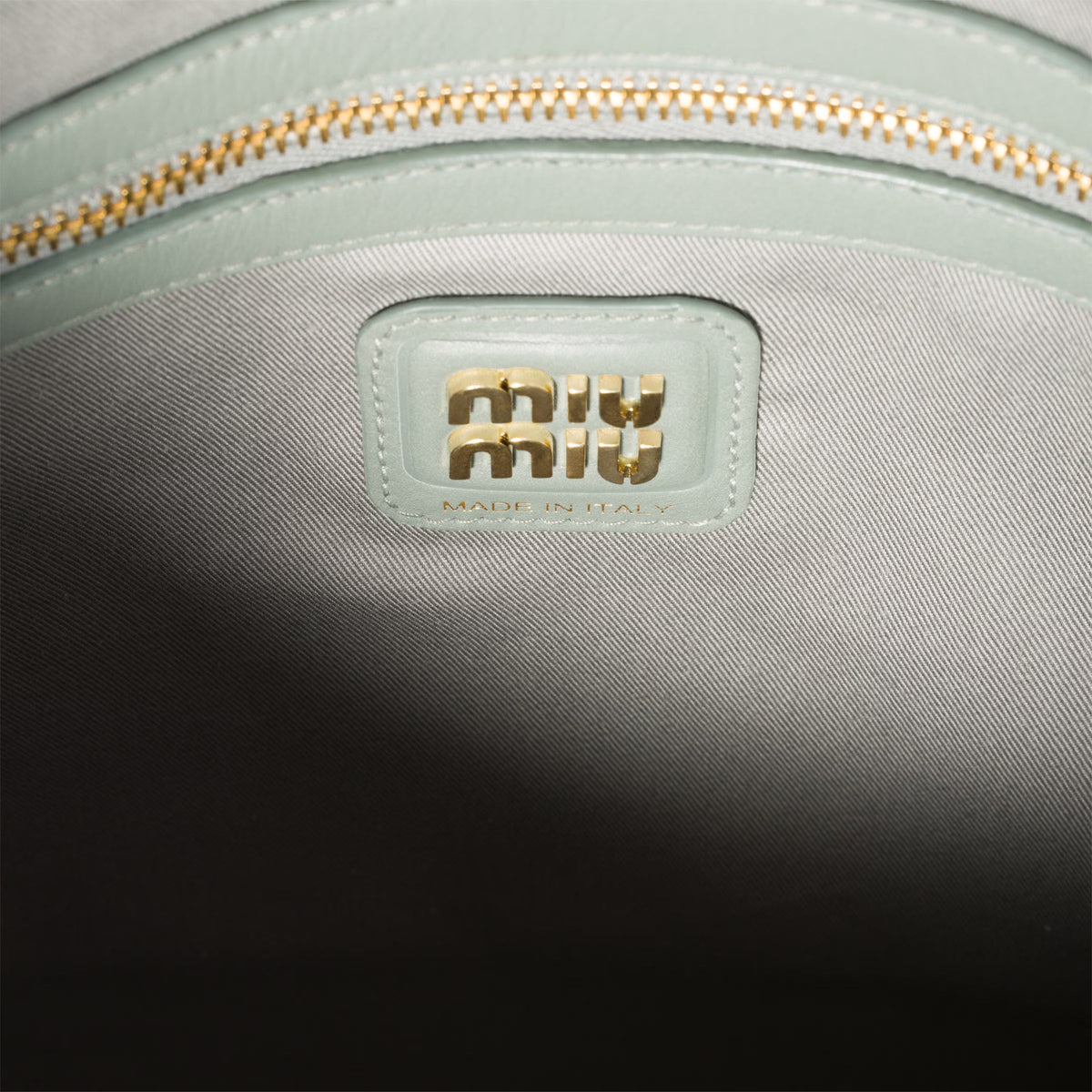 MiuMiu IVY Bag in White Suede