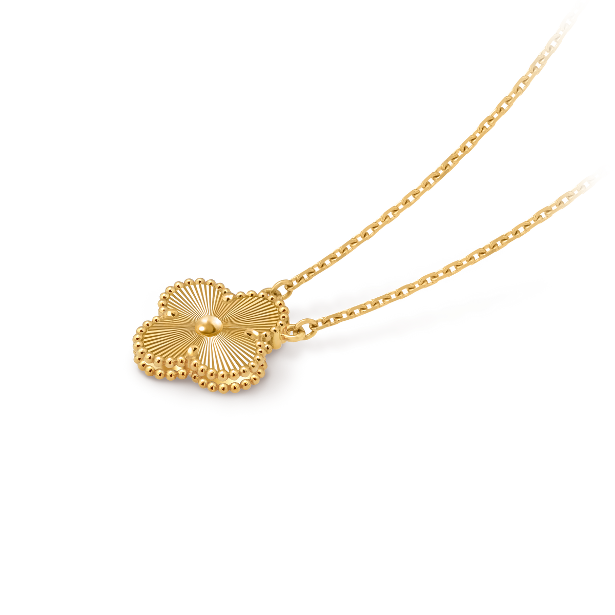 Van Cleef Collier Vintage Alhambra Or Jaune