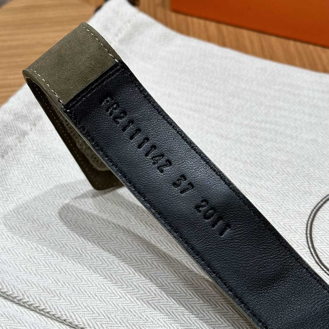 Hermes Chypre Khaki Blue