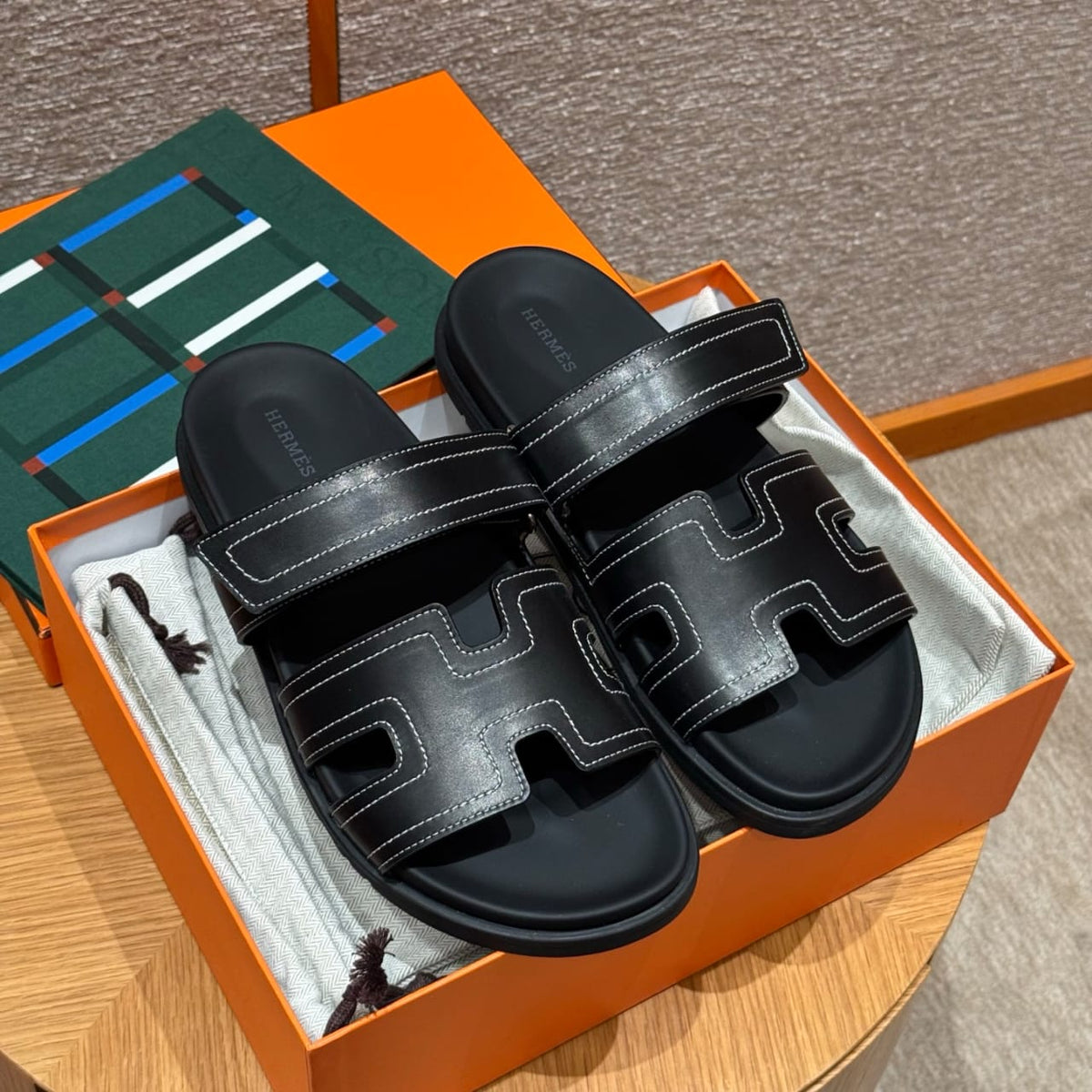 Hermes Chypre Ebony Black