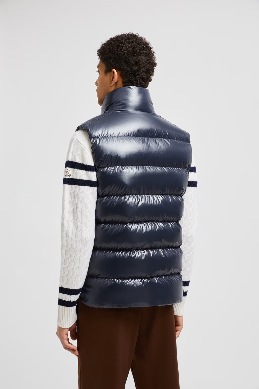 Moncler Tibb Bleu Marine · Gilet sans manches