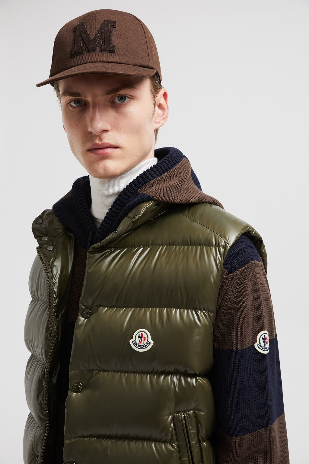 Moncler Tibb Kaki · Gilet sans manches