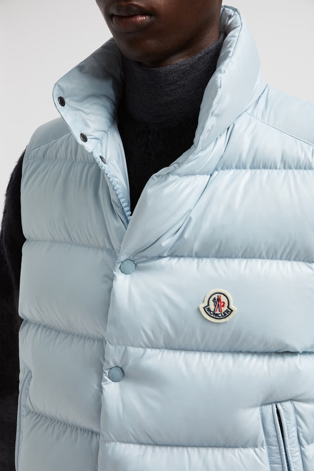 Moncler Tibb Bleu Ciel · Gilet sans manches