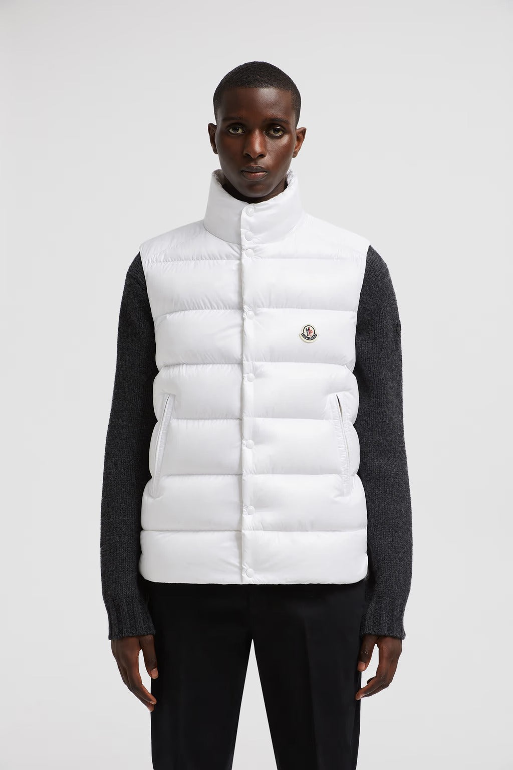 Moncler Tibb Blanc · Gilet sans manches