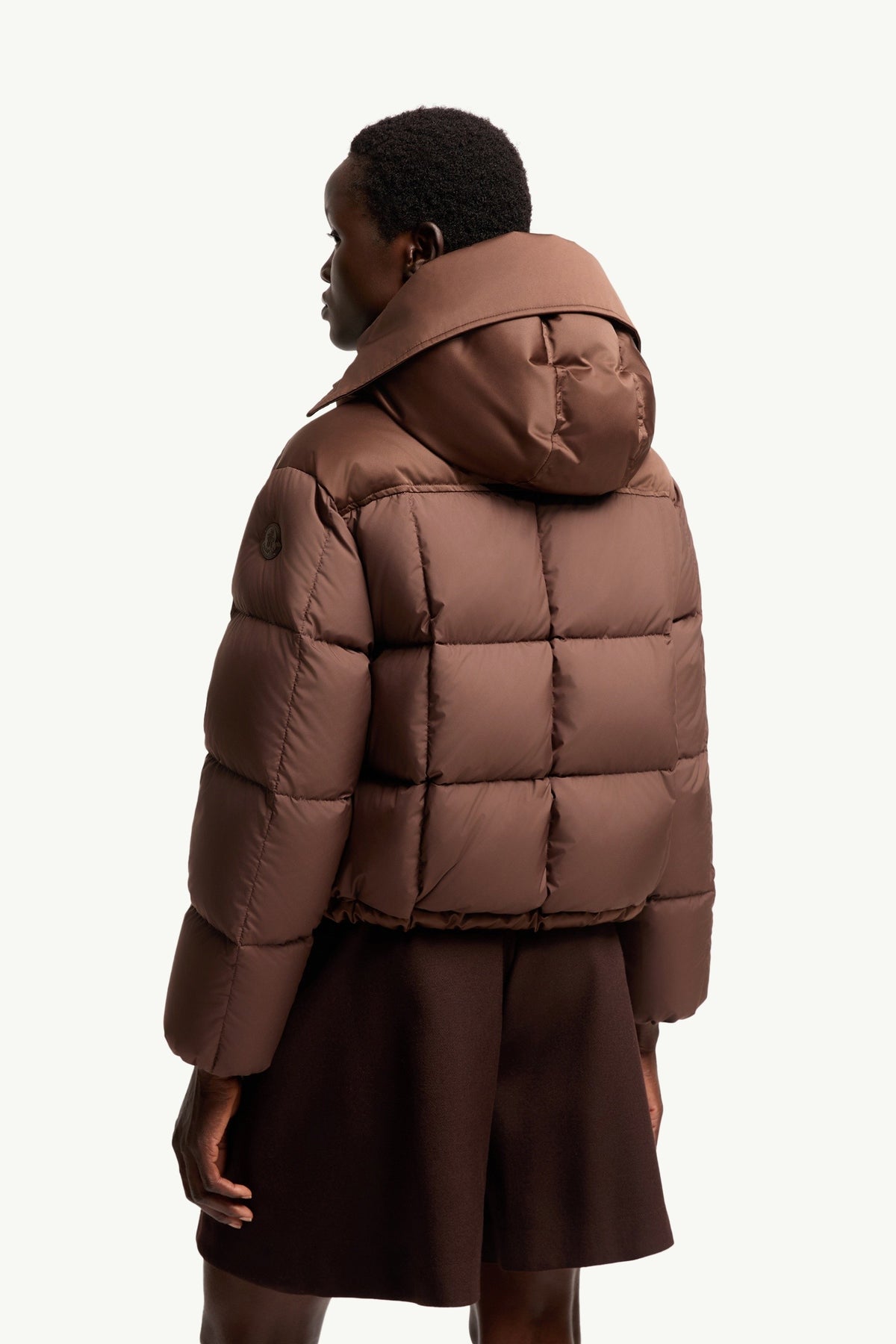 Moncler Légèreté Marron · Doudoune à capuche
