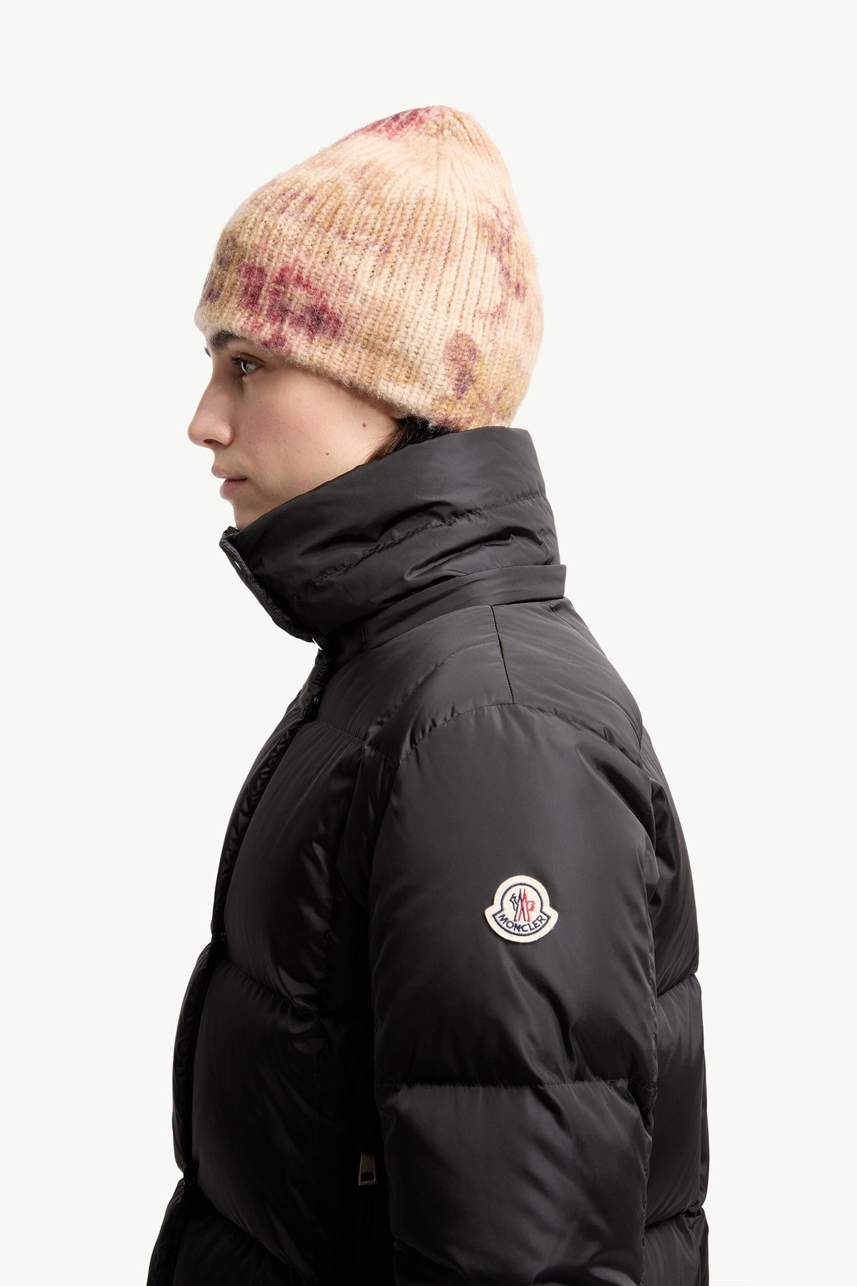 Moncler Castelnew Noir · Doudoune courte à capuche