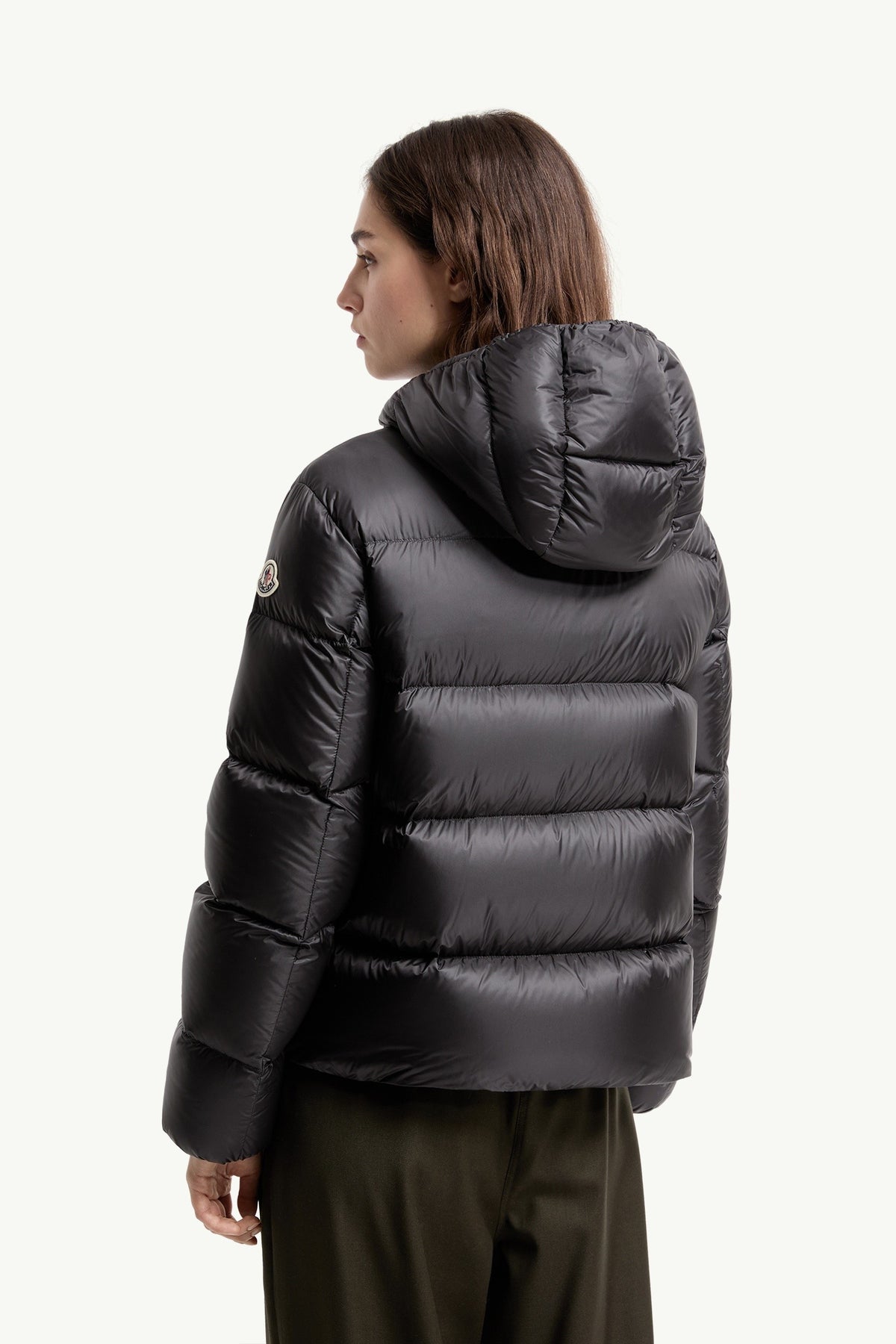 Moncler Feligule Noir · Doudoune courte à capuche