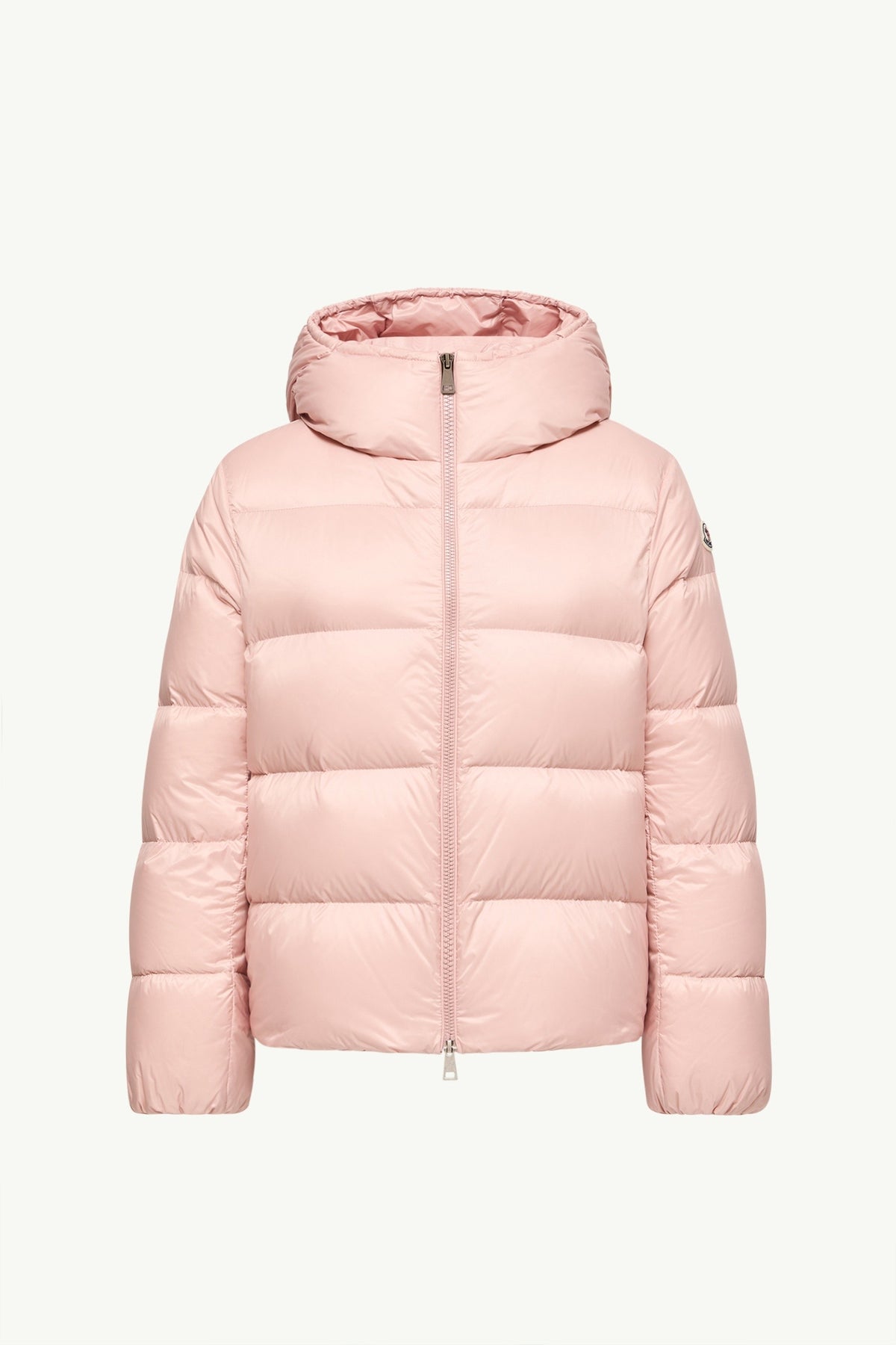 Moncler Feligule Rose · Doudoune courte à capuche