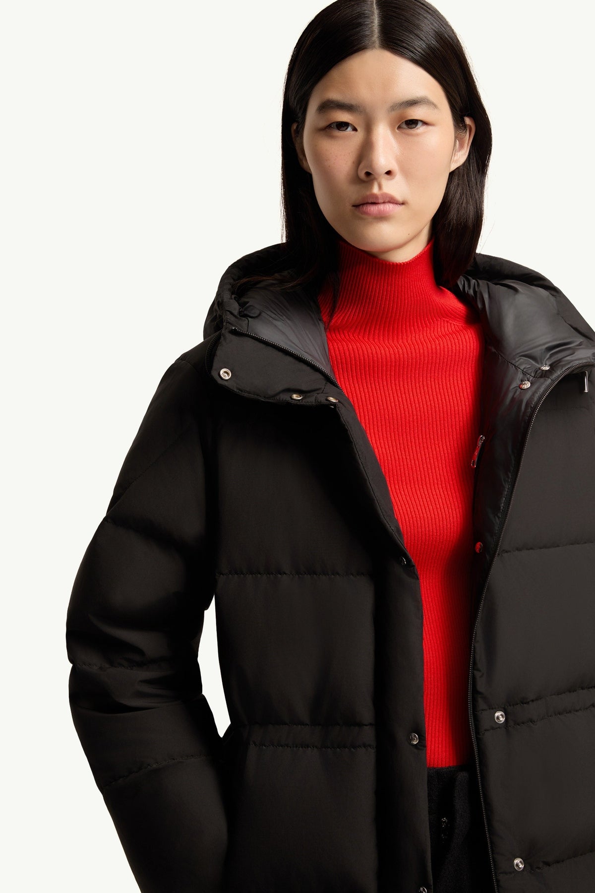 Moncler Himalaya Noir · Doudoune courte à capuche
