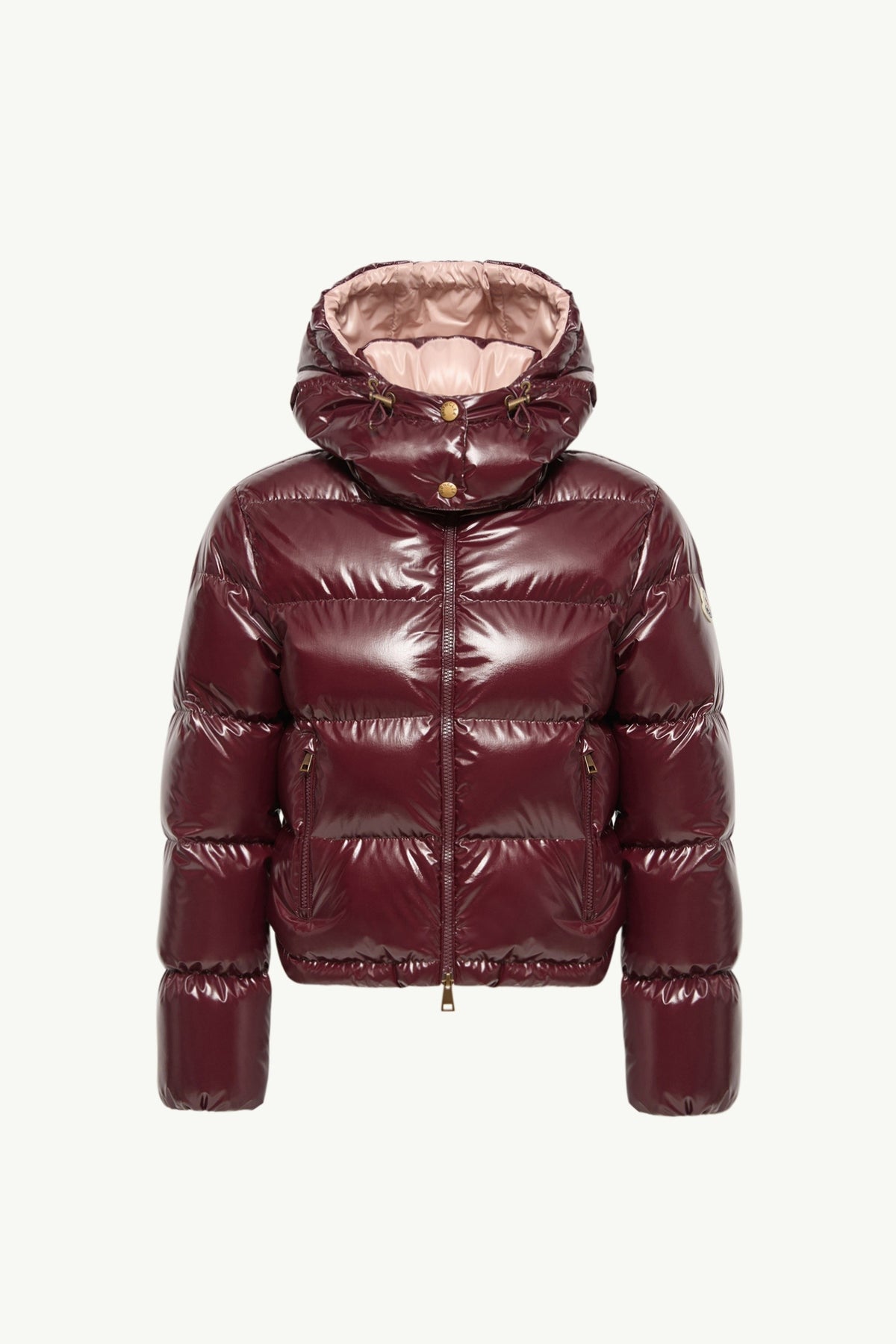 Moncler Niveole Bordeaux · Doudoune courte
