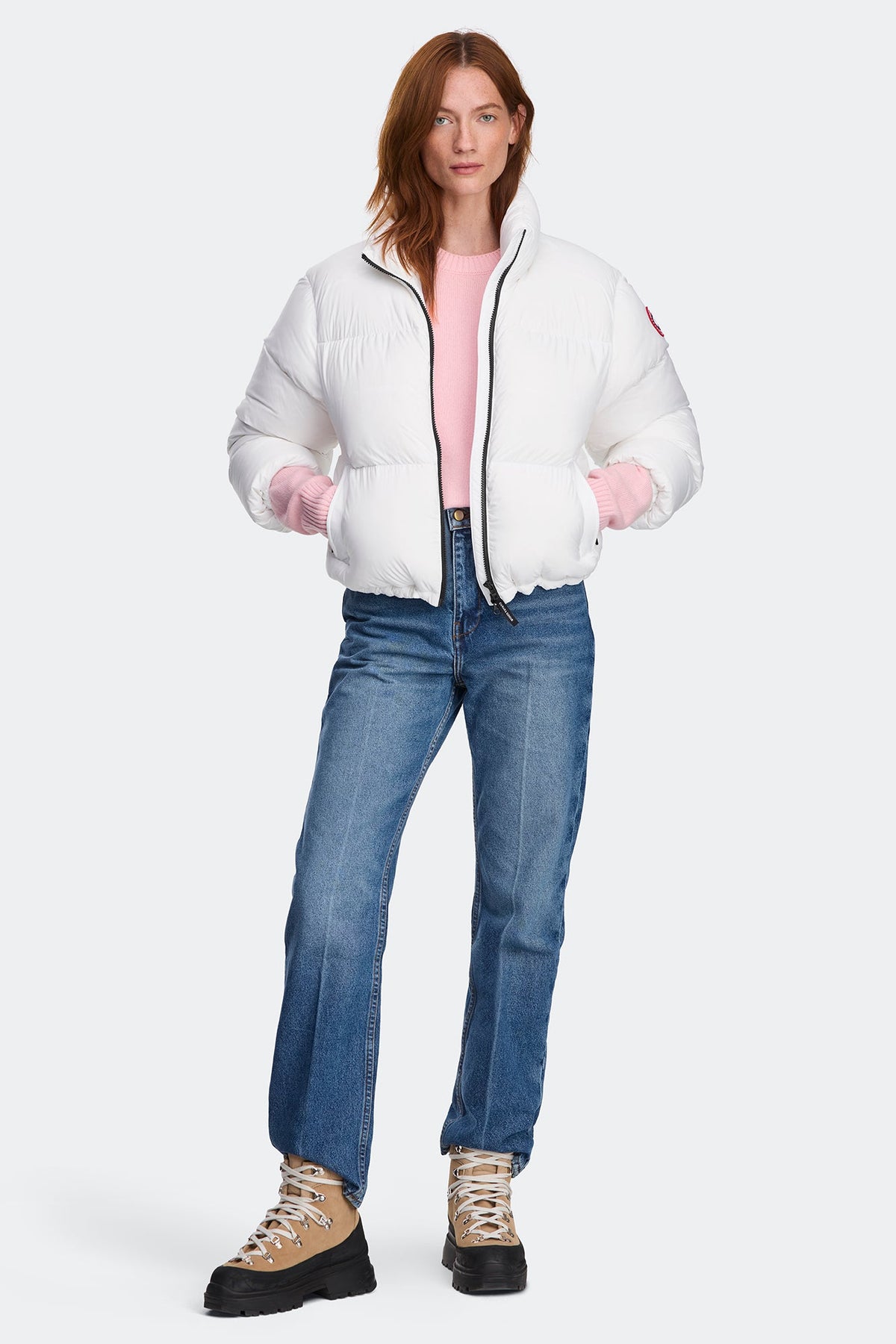 Canada Goose Fallon Blanc · Doudoune