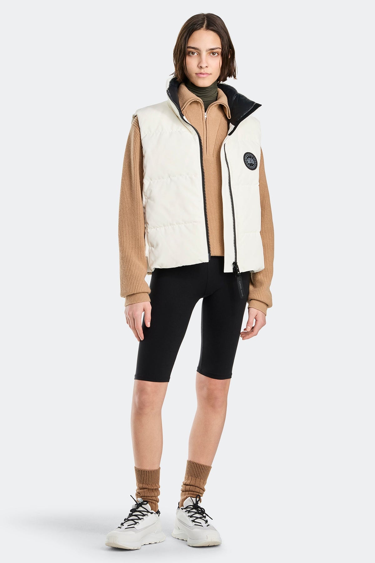 Canada Goose Grandview Blanc · Gilet court
