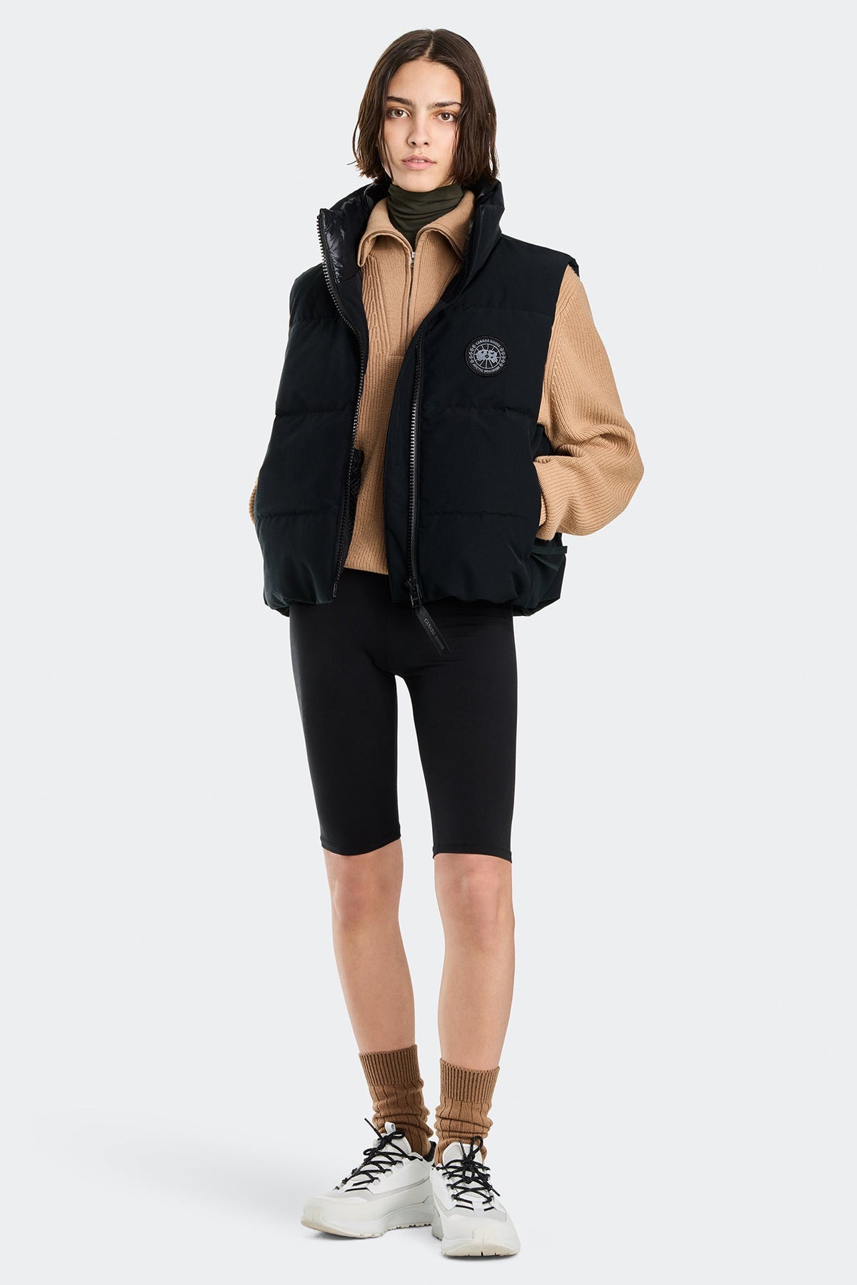 Canada Goose Grandview Noir · Gilet court