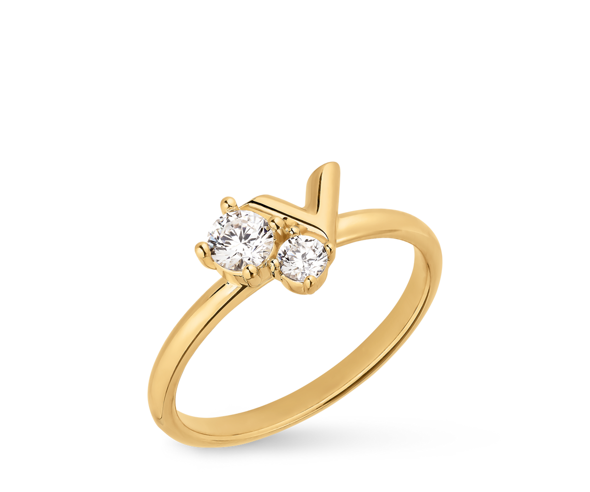 Louis Vuitton Essential V Strass PM Ring