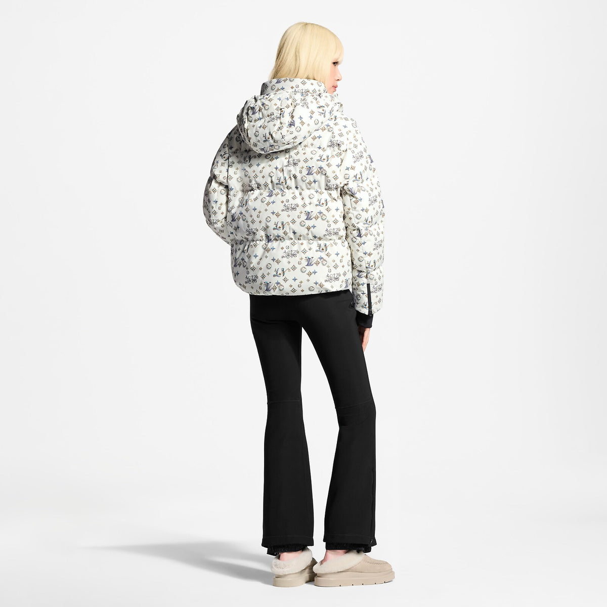 Louis Vuitton Motif Bijoux Blanc · Veste de ski