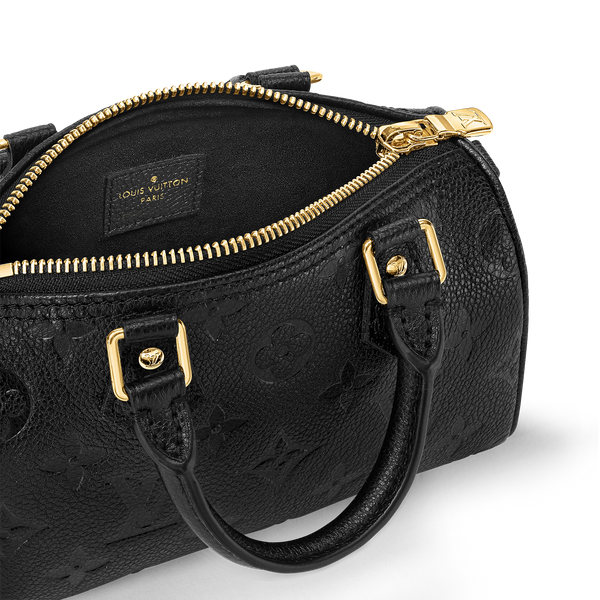 LV Nano Speedy Black Bag
