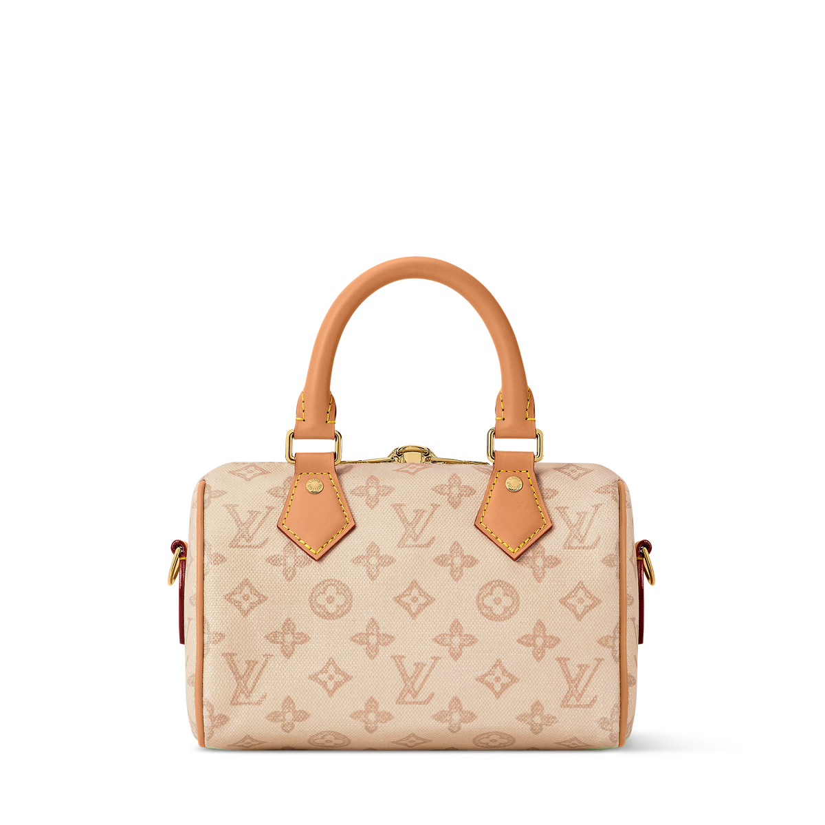 LV Speedy Bandouliere 20 Beige Bag