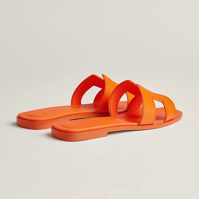 Hermes Sandals Orange