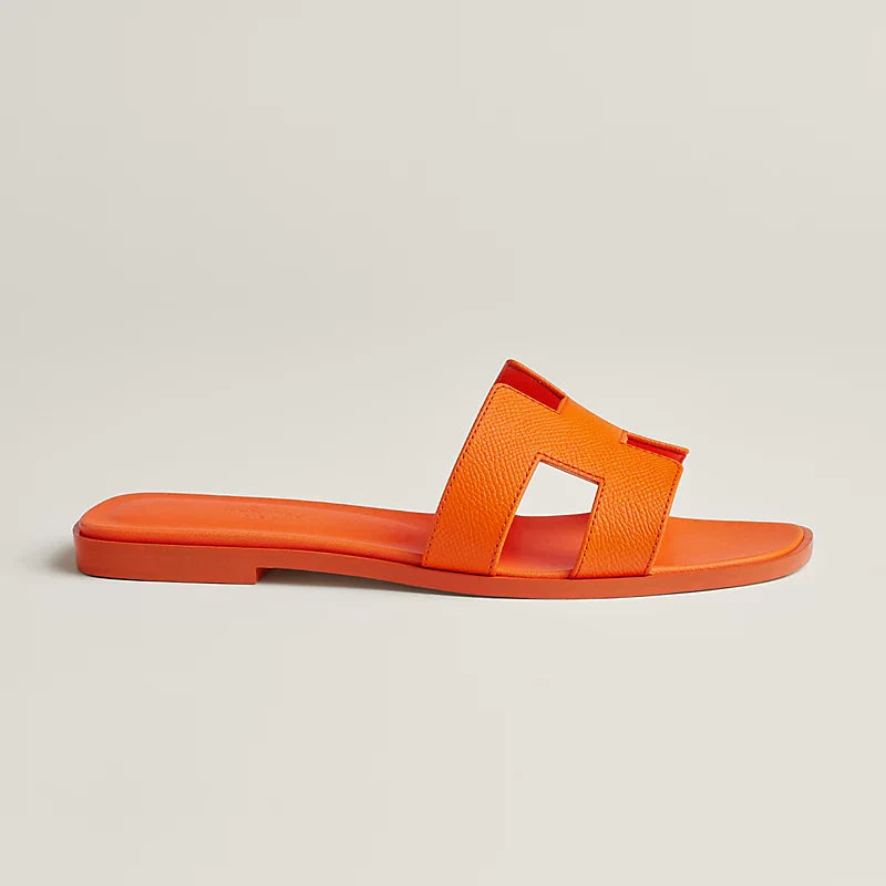 Hermes Sandals Orange