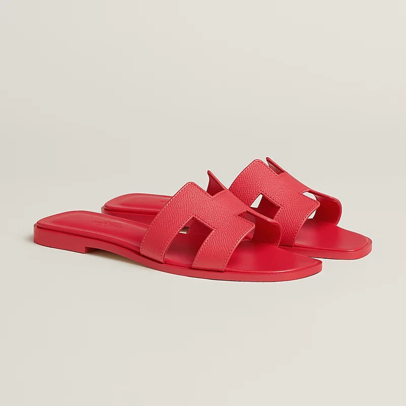 Hermes Sandals Bay Pink