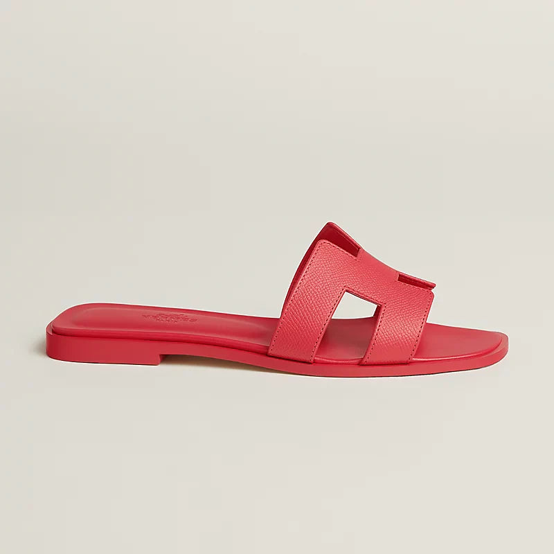 Hermes Sandals Bay Pink