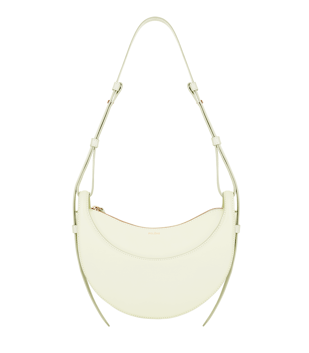 Polène Bag Numéro Dix Smooth Aloe