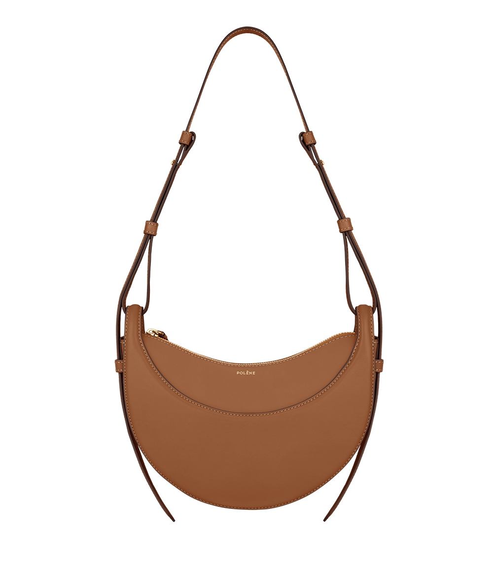 Polène Bag Numéro Dix Smooth Camel